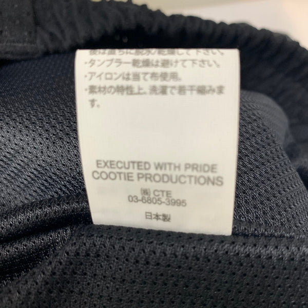 クーティープロダクションズ COOTIE PRODUCTIONS Punching Faux Suede Easy Shorts ハーフパンツ ブラック Lサイズ 201MB-1073