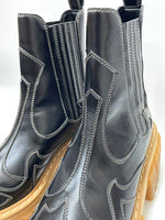 ステラマッカートニー STELLA McCARTNEY EMILIE MAT ALTER MAT エミリー マット オールター マット ブーツ レディース ブーティ ブラック 37 23.5 601sh-23