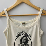 ヒステリックグラマー HYSTERIC GLAMOUR 00s キャミソール 初期タグ ノースリーブ ホワイト フリーサイズ 201LT-444