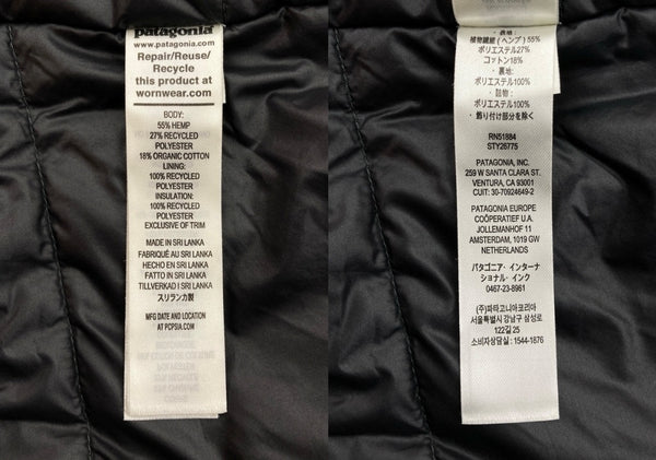 パタゴニア Patagonia 23AW IRON FORGE HOODED WORK JACKET アイアン フォージ フーデッド ワーク ジャケット ジップアップ アウター 灰 26775FA23 ジャケット ロゴ グレー XSサイズ 104MT-2155