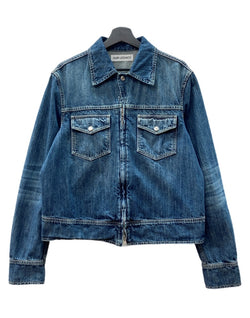 アワーレガシー OUR LEGACY TRUCKER JACKET トラッカー ジャケット デニムジャケット Gジャン ジップアップ アウター 青 M4245TW サイズ 46 ジャケット 無地 ブルー 104MT-2089