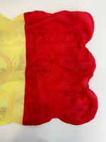 ウロコ ULOCO 刺繍 テキスタイル ステッチ ストール ULOCOガールズ butter milk sugar flour 白 赤 黄色 マフラー・スカーフ レディースマフラー・ストール ホワイト 101G-233