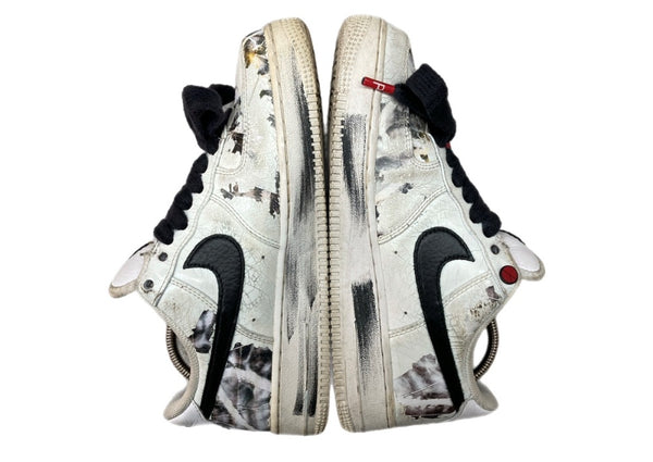 ナイキ NIKE 20年製 × PEACEMINUSONE ピースマイナスワン AIR FORCE 1 PARA-NOISE エア フォース パラノイズ AF1 シューズ 白 DD3223-100 メンズ靴 スニーカー ホワイト 25.5cm 104S-996