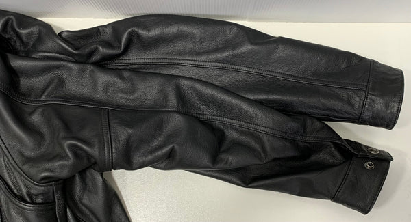 ハーレーダビットソン HARLEY-DAVIDSON レザージャケット HD-238 ジャケット ブラック Lサイズ 201MT-4678