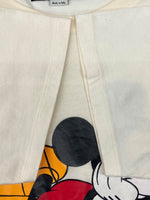 グッチ GUCCI × Disney ディズニー PRINT LOGO S/S T-Shirt プリント ロゴ 半袖 Tシャツ ミッキー アイボリー 白 Tシャツ キャラクター ホワイト Lサイズ 104MT-2336