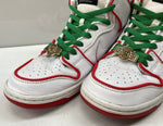 ナイキ NIKE 19年製 × PAUL RODRIGUEZ ポール ロドリゲス SB DUNK HIGH PRM QS MEXICAN BOXING ダンク ハイ メキシカン ボクシング 白 CT6680-100 メンズ靴 スニーカー ホワイト 26.5cm 104S-781