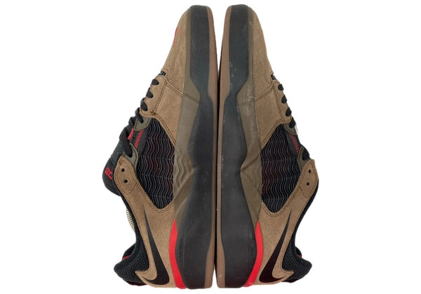 ナイキ NIKE 21年製 × ISHOD WAIR イショッド ウェア SB ISHOD PRO OLIVE イショッド オリーブ シューズ 緑 DC7232-300 メンズ靴 スニーカー カーキ 27.5cm 104S-832