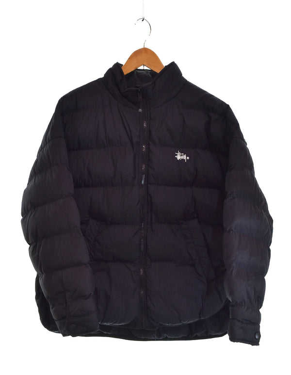 ステューシー STUSSY Aurora Puffa Jacket オーロラパッファジャケット 中綿ジャケット ボックスシルエット ジャケット ブラック Sサイズ 103MT-3135