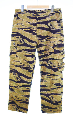 ミリタリー military CUT TROUSERS カーゴ 迷彩 ミリタリーパンツ ボトムスその他 マルチカラー Lサイズ 103MB-683