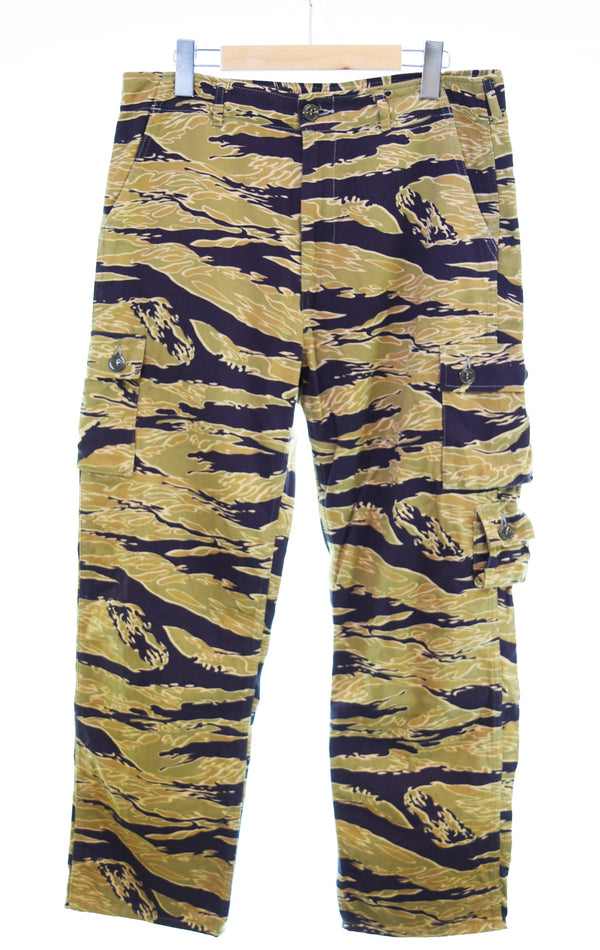 ミリタリー military CUT TROUSERS カーゴ 迷彩 ミリタリーパンツ ボトムスその他 マルチカラー Lサイズ 103MB-683