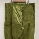 【曜日割引対象外】 ミリタリー MILITARY 70's デンマーク軍 M71 フィールドパンツ カーゴパンツ カーキ W36サイズ 201MB-1125 VB