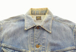 リー Lee 60s 101-J Denim Jacket Made in USA 60's デニムジャケット 黒タグ アメリカ製 PATD-153438 42 ジャケット ブルー 103MT-2343