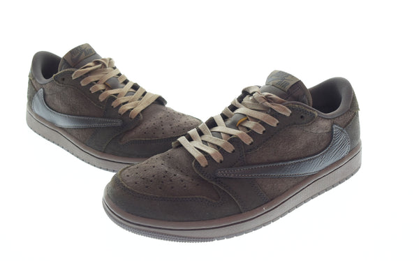 ナイキ NIKE Travis Scott Air Jordan 1 Low OG SP トラヴィススコット エアジョーダン1 ロー  DM7866-202 メンズ靴 スニーカー ブラウン 25cm 103S-1007