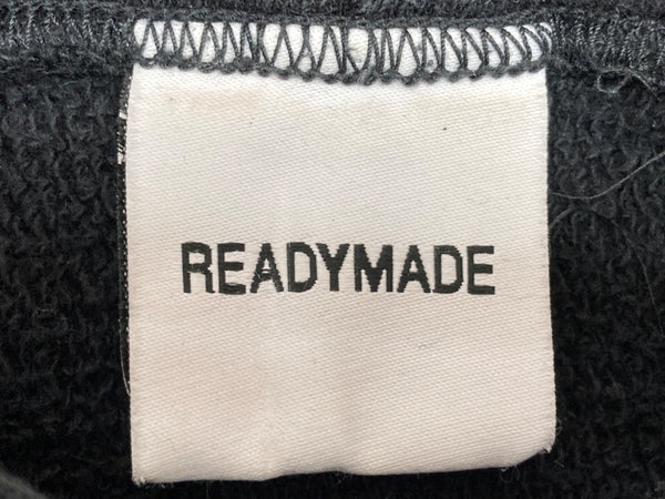 レディメイド READYMADE 20AW PIONCHAM HOODIE フーディー パーカー プルオーバー リバースウィーブ フロントポケット ロゴ 刺繍 BLACK 黒 RE-CO-BK-00-00-118 パーカ ワンポイント ブラック Mサイズ 104MT-1843