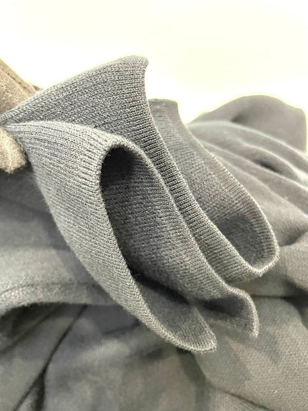 クロスアンドクロス Cloth&Cross コットン ロング コート ブラック 601LT-18