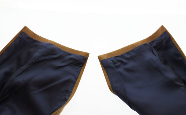 カラー kolor  20AW ファー付き カシミヤ混 ウール メルトン マント コート 20WCL-C02105 ジャケット ブラウン 1 103LT-95