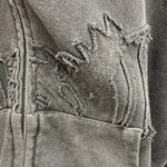 ブレスユー BLESS U Pigment Zip Hoodie Black BU0100 パーカ ブラック Lサイズ 201MT-4170