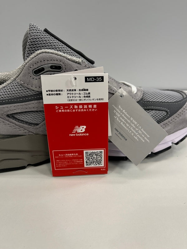 ニューバランス new balance 990v4 Grey Silver グレー シルバー U990GR4 メンズ靴 スニーカー グレー 27cm 101sh-2268