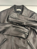 ユナイテッドアローズ UNITED ARROWS BEAUTY＆YOUTH ビューティアンドユース 羊革 シープレザーダブルライダースジャケット ダブルジップ 黒 1225-199-9689 XL ジャケット ブラック 101MT-5432