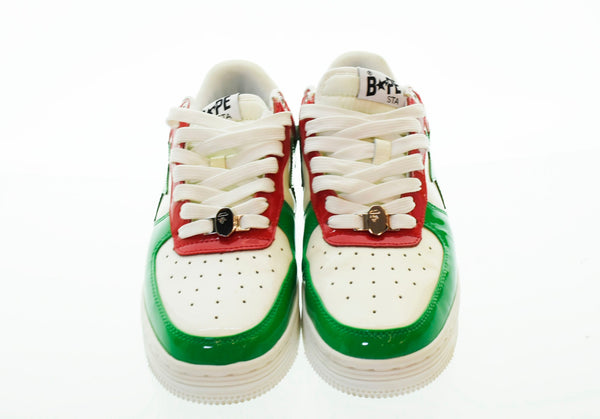 アベイシングエイプ  A BATHING APE  BAPE STA  ベイプスタ スニーカー 白 メンズ靴 スニーカー ホワイト 27.5cm 103S-540