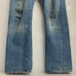 【曜日割引対象外】 リーバイス Levi's 00's 201 20's復刻 W38 USA製 バレンシア工場 555 青耳 20201-0128 デニム ブルー W38 L36サイズ 201MB-1212 VB