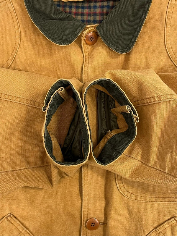 エルエルビーン L.L.Bean 80’s 80年代 ダックハンティングジャケット ライナー付き ジャケット ベージュ Mサイズ 101MT-5438