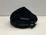 シュプリーム SUPREME 20aw Velvet S Logo 6-Panel Cap  ベルベット ベロア Sロゴ 6パネル キャップ 帽子 メンズ帽子 キャップ ブラック 101hat-114