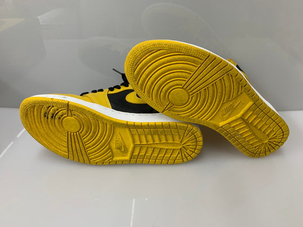 ナイキ NIKE AIR JORDAN 1 RETRO HIGH OG 555088-701 メンズ靴 スニーカー イエロー 26.5cmサイズ 201-shoes1544