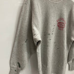 【曜日割引対象外】 チャンピオン Champion 70's REVERSE WEAVE リバースウィーブ 単色タグ USA製 染み込み カレッジ スウェット グレー XLサイズ 201MT-4514 VB