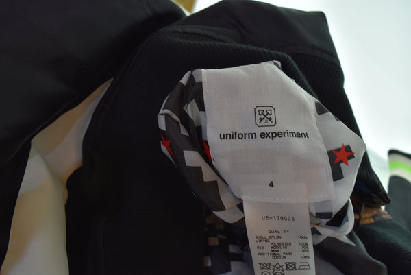 ユニフォームエクスペリメント uniform experiment 5 STAR MA-1トジャケット ブルゾン UE-170003 4 ジャケット ブラック 103MT-3120