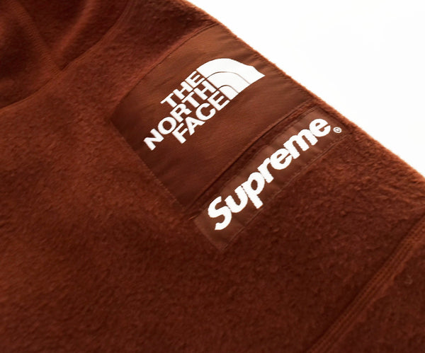 シュプリーム SUPREME TNF ノースフェイス Steep Tech Fleece Pullover フリースジャケット 茶 NA52208I ジャケット ブラウン Lサイズ 103MT-1631