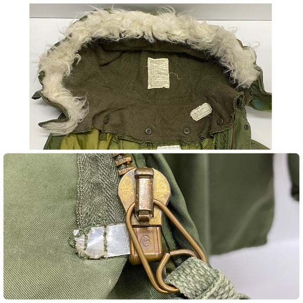 【曜日割引対象外】 ヴィンテージ vintage 80's U.S.ARMY M-65 フィッシュテールパーカー 8415-00-782-2883 ジャケット カーキ Mサイズ 201MT-3550 VB