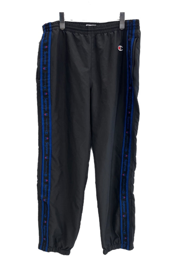 シュプリーム SUPREME チャンピオン Champion ウォームアップパンツ サイドライン ボトムスその他 ネイビー LLサイズ XL 101MB-672