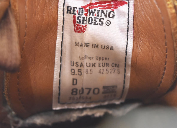 レッドウィング RED WING  8070 スポーツオックスフォード アウトドア シューズ 8070 メンズ靴 ブーツ その他 ブラック 27.5cm 103S-1097