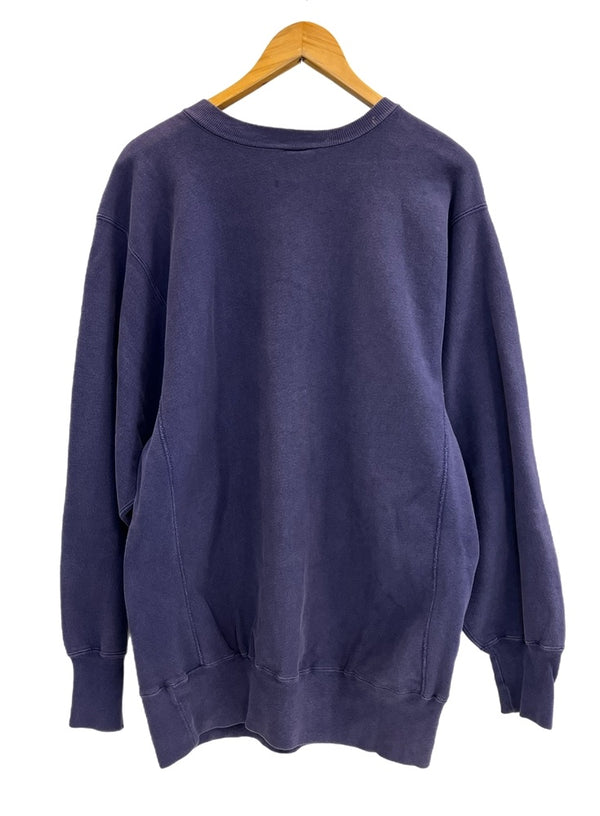 チャンピオン Champion 90s~ 刺繍タグ REVERSE WEAVE リバースウィーブ US古着 スクリプトロゴ 刺繍ロゴ XXL スウェット ネイビー 3Lサイズ 101MT-4596