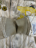 ブルーナボイン BRU NA BOINNE トレジャージャンパー2号 リバーシブルブルゾン スカジャン サテン コットンベロア I DREAMED 刺繍  1158217 サイズ2 ジャケット ゴールド 101MT-5204