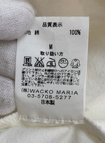 ワコマリア WACKO MARIA 長袖シャツ オープンカラー  長袖シャツ ホワイト Mサイズ 201MT-2430