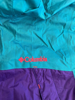 コロンビア Columbia ワバシュウィメンズジャケット ナイロンジャケット パープル グリーン PL2660 ジャケット マルチカラー Ｌサイズ 101LT-259