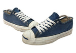 コンバース CONVERSE 90s JACK PURCELL LOW ジャック パーセル ロー USA製 ヴィンテージ シューズ 紺 メンズ靴 スニーカー ネイビー US7 1/2 104S-893