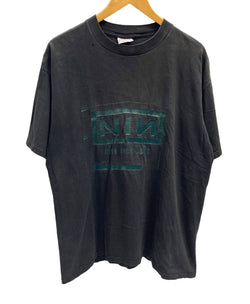 ヴィンテージ VINTAGE  ITEM 90s 90's Nine Inch Nails T-SHIRT ナインインチネイルズ 黒 シングルステッチ All Sportsc XL Tシャツ プリント ブラック LLサイズ 101MT-2194