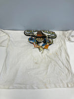 US US古着 80's 80s Wrangler Willie Nelson ラングラー ウィリー・ネルソン リンガー vintage ヴィンテージ - Tシャツ ホワイト フリーサイズ 101MT-3727