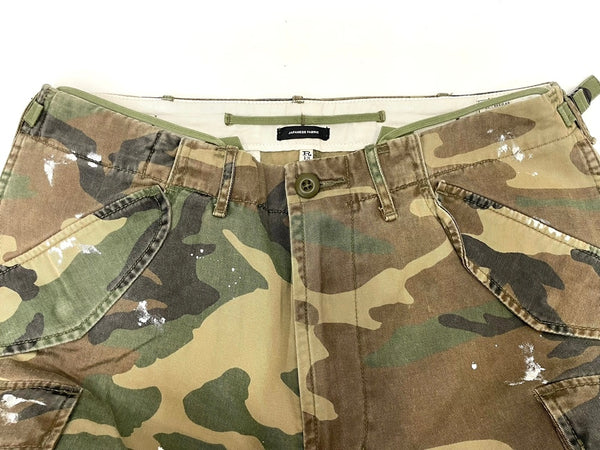 アール サーティーン R13 ペイント カモフラージュ カーゴパンツ R13M1172-15 マルチカラー 34 601MB-4