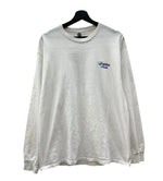 東京インディアンズ Tokyo Indians MC  ロンT ロングスリーブ モーターサイクル バイカー バイク 白 Tシャツ プリント ホワイト Lサイズ 104MT-1853