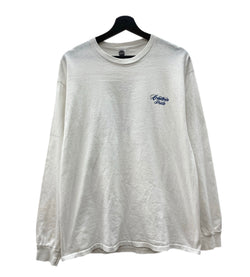 東京インディアンズ Tokyo Indians MC  ロンT ロングスリーブ モーターサイクル バイカー バイク 白 Tシャツ プリント ホワイト Lサイズ 104MT-1853