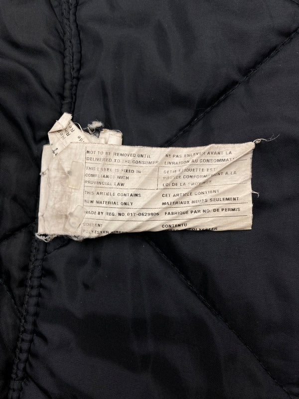 カーハート Carhartt DUCK VEST ダック ベスト ワーク 裏地キルティング アウトドア アウター 薄茶 ベスト ロゴ ベージュ Lサイズ 104MT-1671