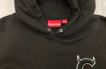 シュプリーム SUPREME 22AW S Logo Hooded Sweatshirt Sロゴ フーデッド スウェット プルオーバー 黒 パーカ 刺繍 ブラック XLサイズ 104MT-714