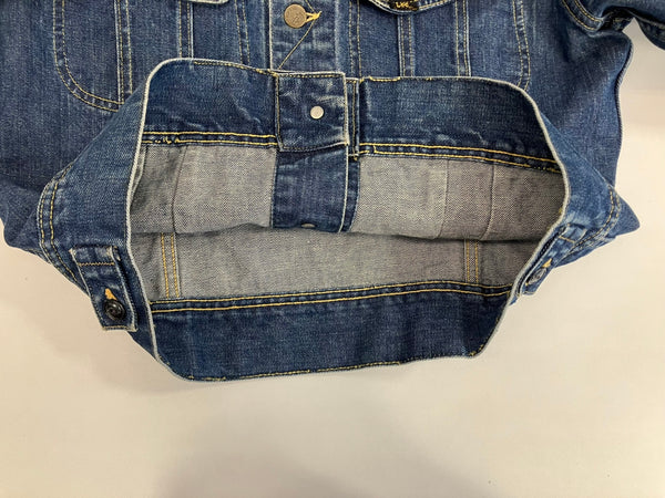 リー Lee 60’s 60年代前半 101-J  四角黒タグ ®有りデニムジャケット Gジャン トラッカージャケット ヴィンテージ vintage  40 REGULAR ジャケット ブルー 101MT-4491