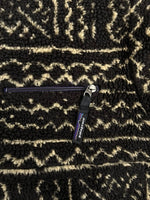 パタゴニア PATAGONIA 90s 95年製 Vintage ヴィンテージ USA製 マリ柄 コンドル リバーシブル グリセードジャケット フリース ボア プルオーバー 29361 XL ジャケット ネイビー LLサイズ 101MT-4739