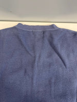 パタゴニア PATAGONIA ヘンリーネック 長袖カットソー USA製 無地 ロンT ブルー Lサイズ 101MT-4778