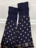 ダブルアールエル RRL 90s NORDIC SWEATER ノルディック セーター ニット トナカイ柄 三ツ星タグ Ralph Lauren 紺 セーター 総柄 ネイビー Lサイズ 104MT-2069